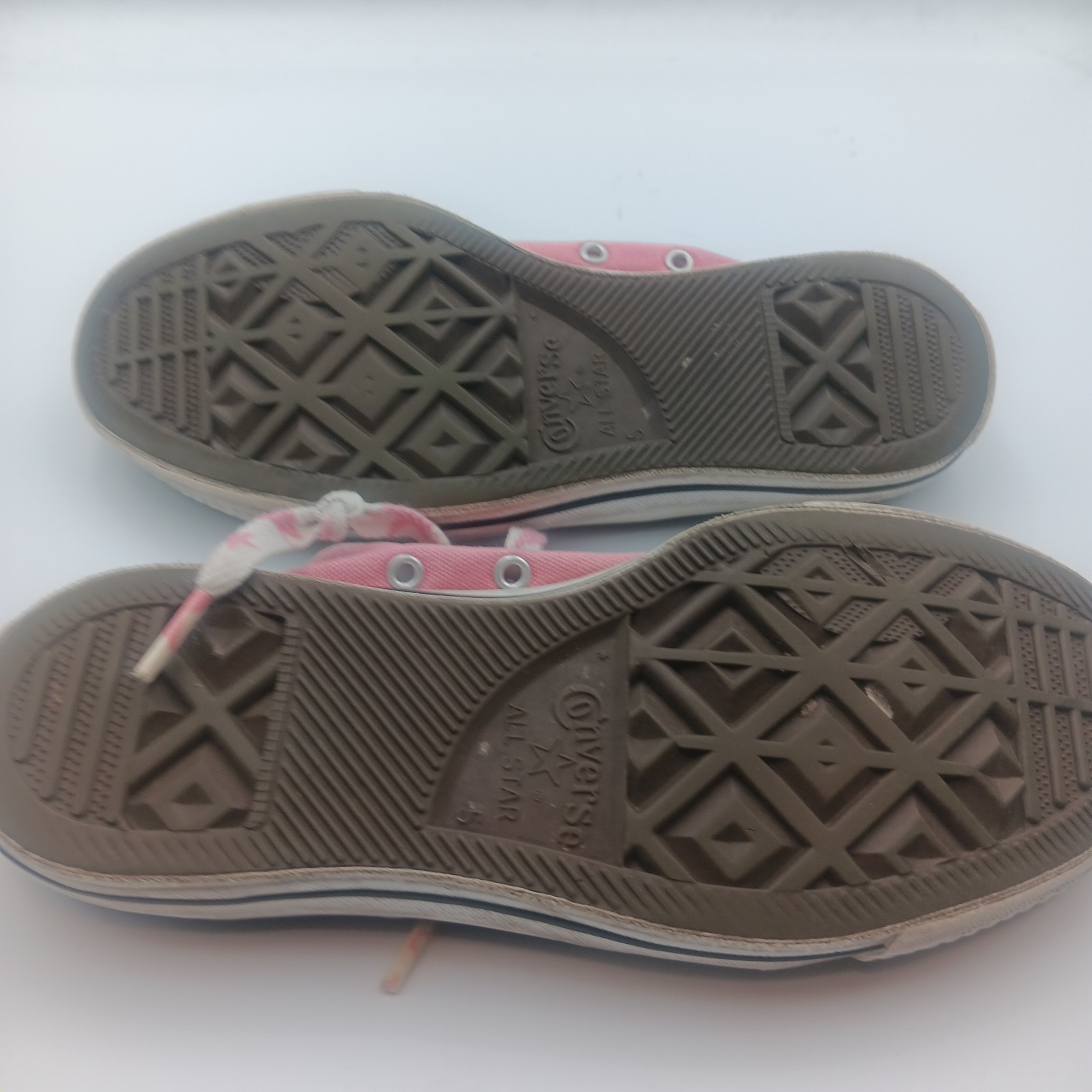 SAOLA Scarpe Converse All Star rosa uomo taglia 5 donna taglia 7