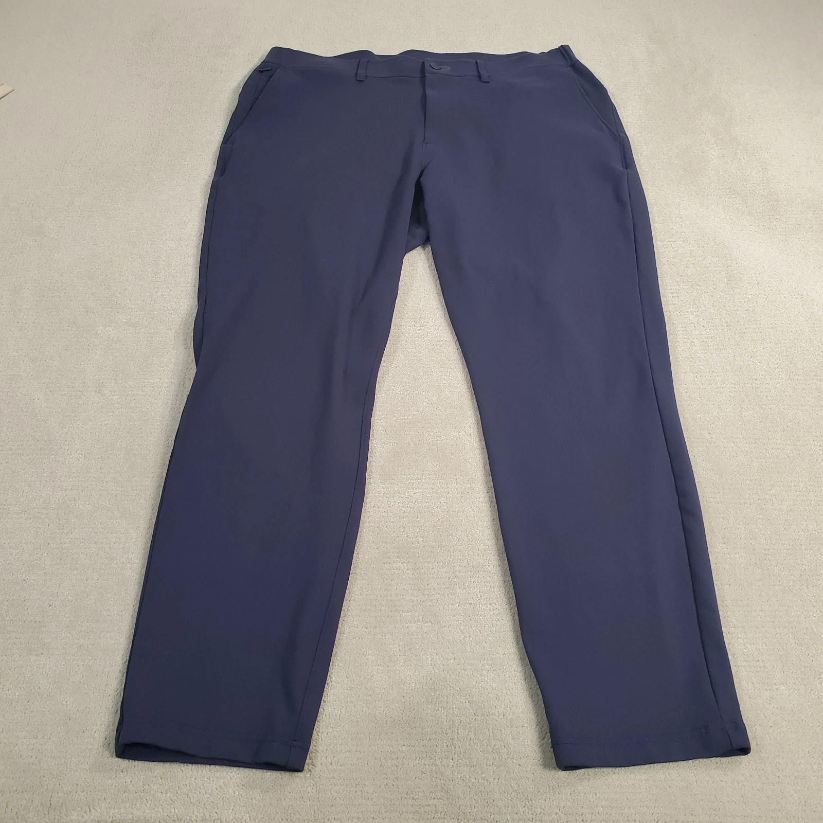 Public Rec Pants Mens 36x30 Blue Straight Performance Stretch Lightweight Tech /