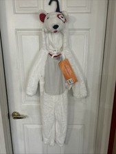 Toddler TARGET STORE Plush Bullseye Dog Hooded Halloween Costume 2T/3T NWT