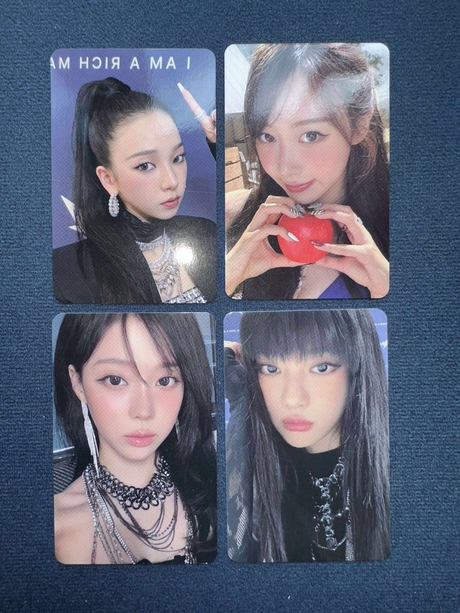 AESPA OFFICIAL RICH MAN POB PHOTOCARD Makestar Ktown4u Everline