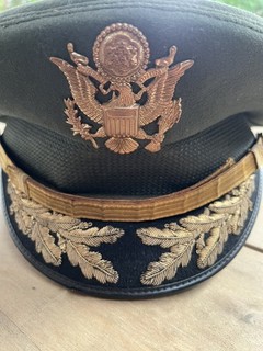 Vintage USA Army Officers Dress Cap