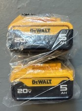 DEWALT DCB205-2 20V MAX Premium Lithium-Ion 5.0Ah Battery Pk 2 Pack 2025 Date