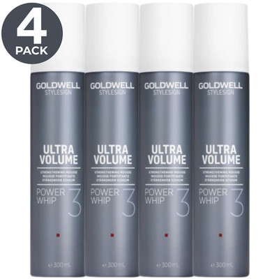 Goldwell Stylesign Ultra Volume Power Whip 3 Mousse Hair Styling Foam 300ml