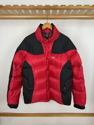 Rab Summit Men Medium Puffer Pertex Quantum Down Red Jacket