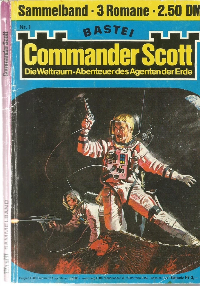 Bastei COMMANDER SCOTT Sammelband Nr. 1 beinhaltet 1 2 3 - Bild 2 von 2