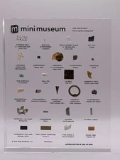 Mini Museum 2 Limited 2nd Edition - Large 26 Rare Specimens Hans Fex Kickstarter