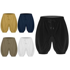 Men's Incontinence Pants Adult Reusable High Waist Shorts Daily Diaper Cover US