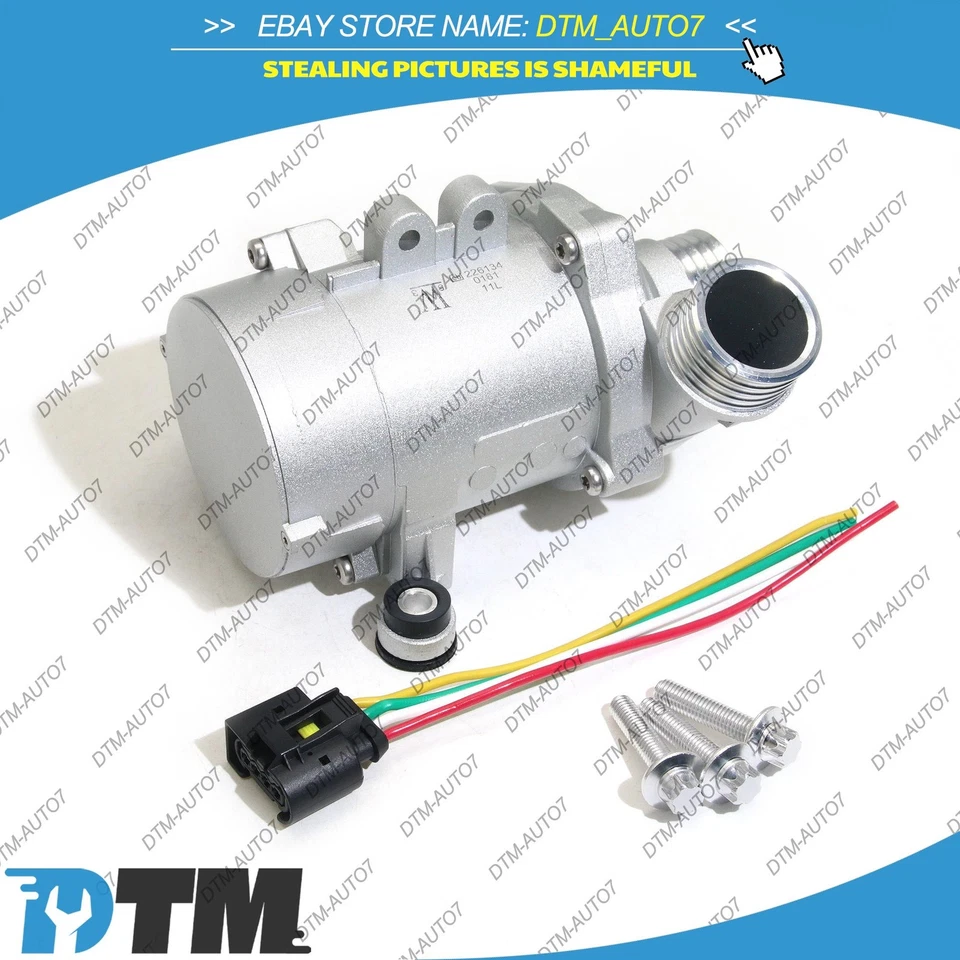 Bomba de agua eléctrica con pernos para BMW 325i 328i 525i 528i X5 Z4 X3 11517586925 Foto 2 de 4
