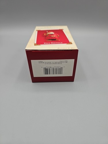Hallmark Keepsake Kris Kringle Natale 2003 con scatola ornamento Babbo Natale - Foto 16 di 18