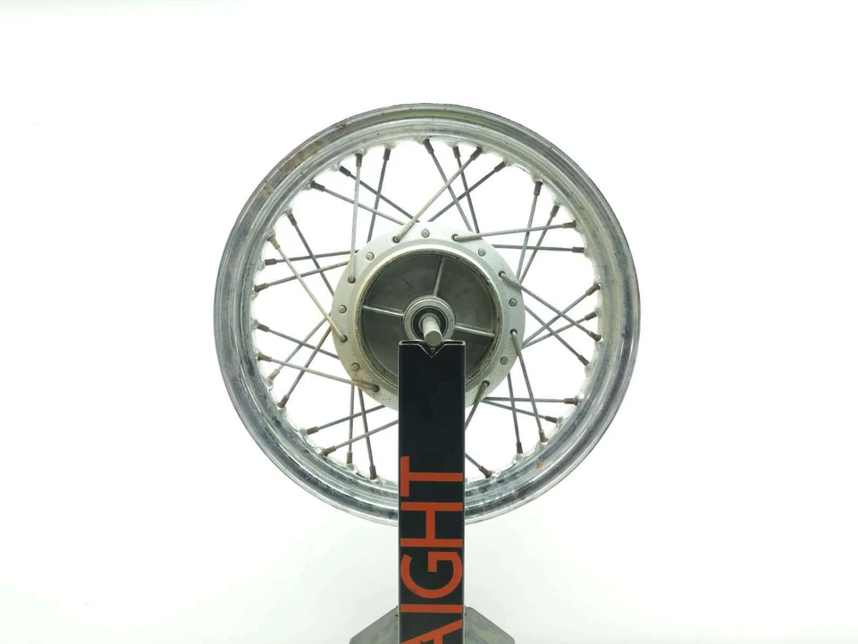 04 United Motors Renegade 200 Rear Wheel Rim STRAIGHT - Image 2 of 4