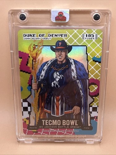 Bo Jackson Battle Arena Tecmo80s Rad - Duke of Denver- Fire- John Elway -185 Pwr