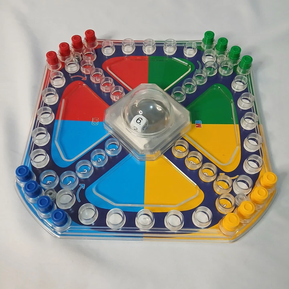 Frustration 2000 Boxed Board Game Pop-O-Matic, MB Games, Vintage Complete  - Image 2 of 4