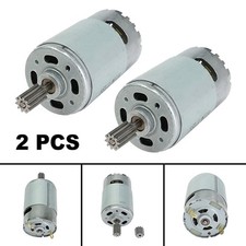 2PCS RS550 35000RPM Electric Motor For 12 Volt Kids Ride On Car, RS550 12V