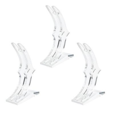 3pcs Gold Rose Display Stand Acryl Rose Holder für 24.000 Goldstützenbasis