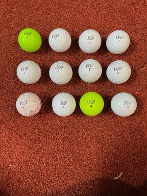 12ct Assorted Vice Golf Balls