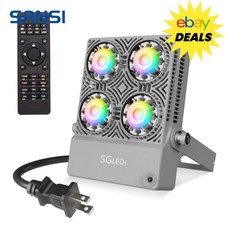 Outdoor LED Flood Light 30W 200W Muticolor Tree Decoration Area Party RGB Lamp