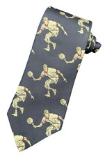 Robert Talbott Tennis Tie 100 Silk Black Brown Nordstrom Luxury Tennis Tie Hand