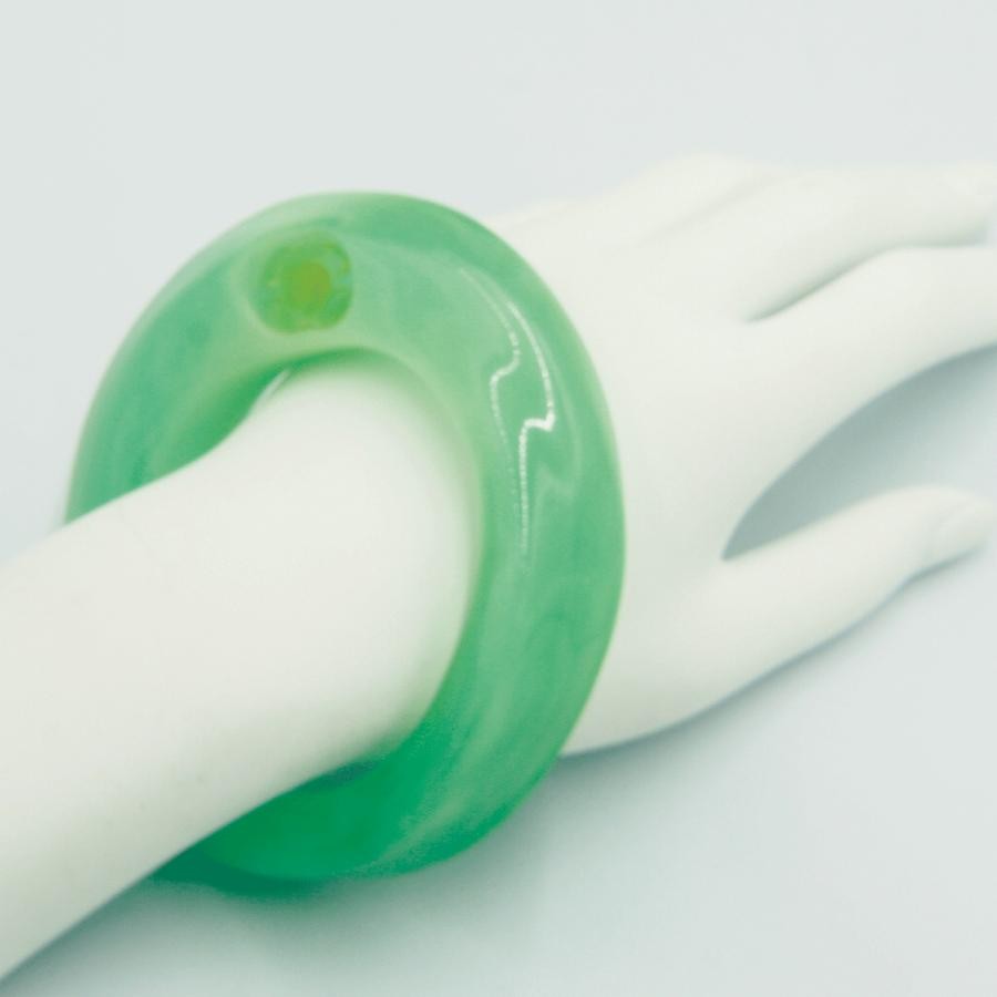 Chanel Authentic Coco Mark Plastic Bangle Pre-own… - image 8