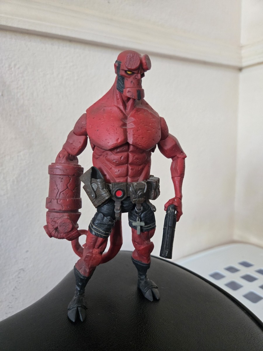 MEZCO ヘルボーイ HELLBOY 口閉じ ヘルボーイ 8インチ フィギュア シリーズ1 ヘルボーイ(口閉じ) MEZCO