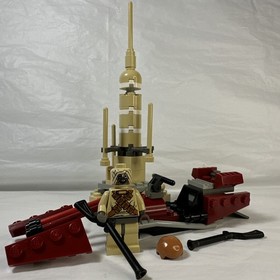 Vintage Lego Star Wars Episode 2 Lot 7113 Tusken Raider 7103 Jedi Duel INCOMPLET