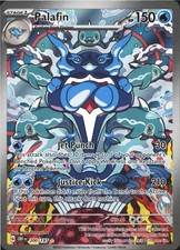 Palafin 200/197 Sv03: Fiamme Ossidiana Holo Illustrazione Rara Carta Pokemon Holo