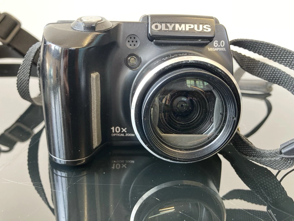 OLYMPUS Stylus SP-500UZ 6MP 10x Zoom Compact Digital Bridge Camera Working - Image 4 of 4