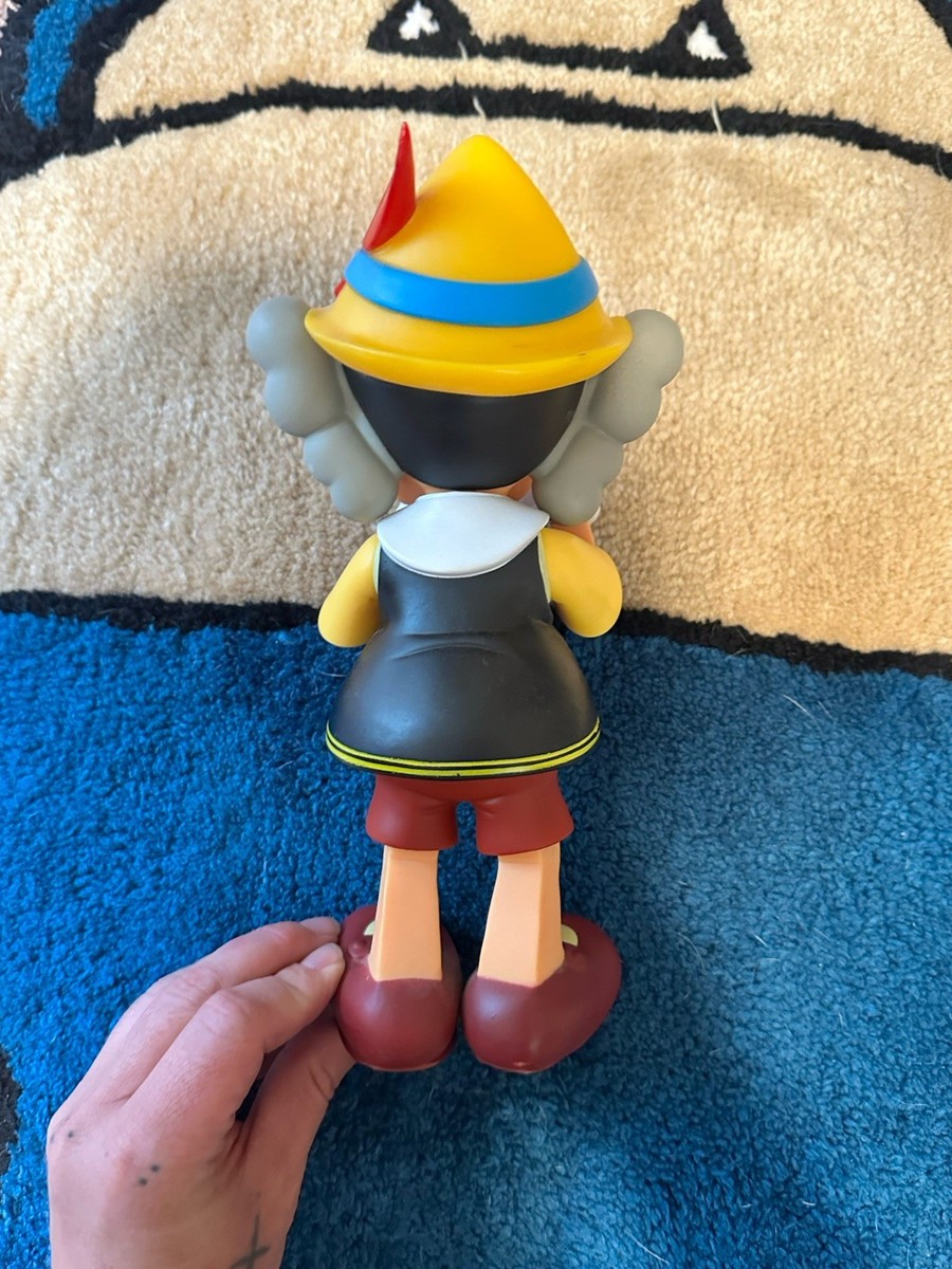 Kaws Original Fake Pinocchio Figure “read Description “ no