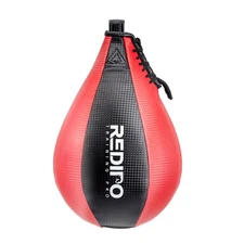 Redipo Boxing Speed Bag - PU Leather Speed Punching Bag, MMA Training Reflex ...