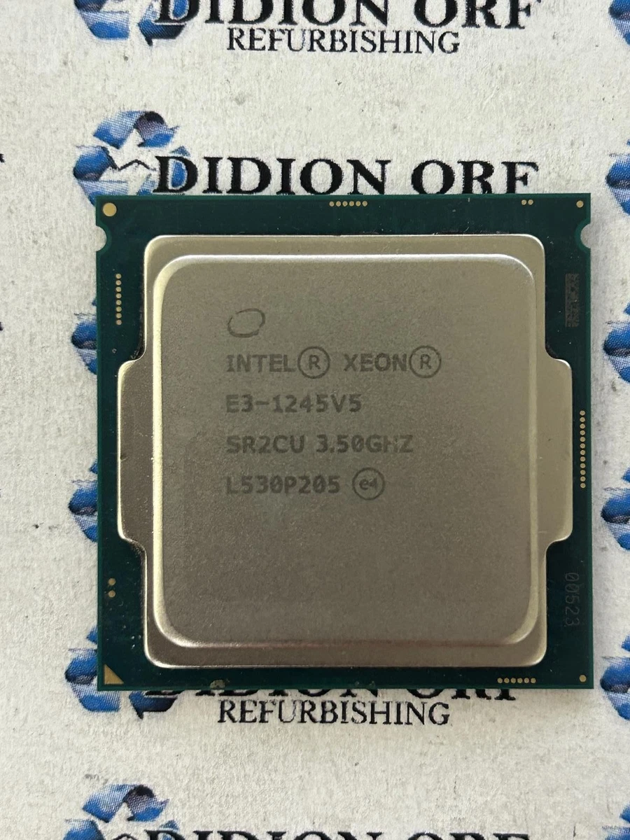 Intel Xeon E3-1245 V5 Processor Model Computer Processors (CPUs