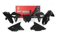 Rtech Plastikkit Passt An Honda Crf 250R 22-24 450R 21-24 Schwarz
