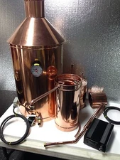 StillZ 20 Gallon Electric Moonshine Still Copper Still 20 oz.Copper 