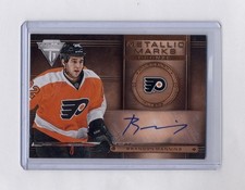 13/14 Titanium Metallic Marks Bronze Brandon Manning #MM-5 Flyers Auto 