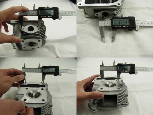 80cc (47mm BORE) BIG BORE KIT FOR SCOOTERS QMB139 MOTORS 69mm VALVES - 第 6/8 張圖片