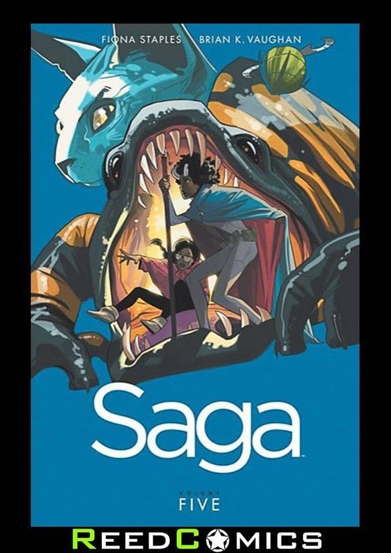 SAGA VOLUME 5 GRAPHIC NOVEL New Paperback Collects Issues #25-30