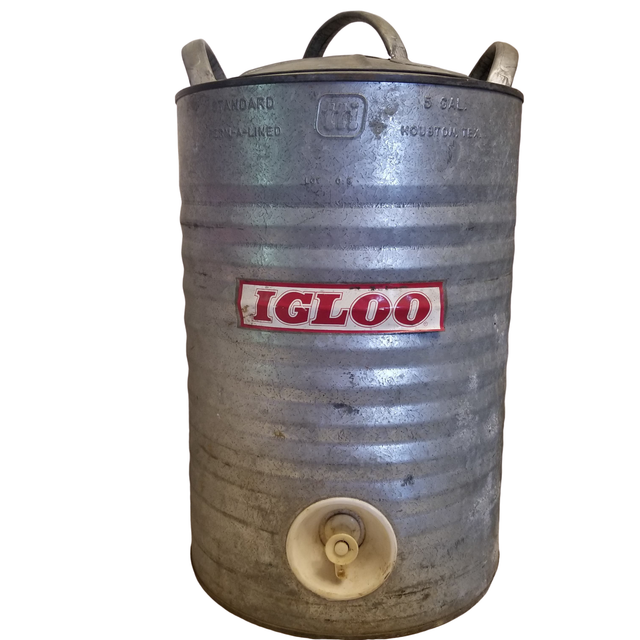 Igloo Galvanized Metal 5 Gallon PermALined Vintage Drinking Water