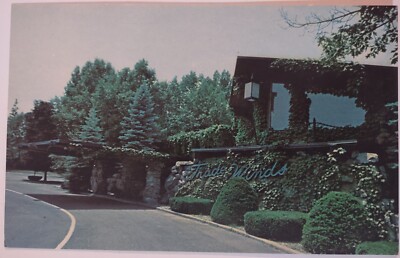 Vintage Postcard the Trade Winds Restaurant Saratoga Springs New York AA4
