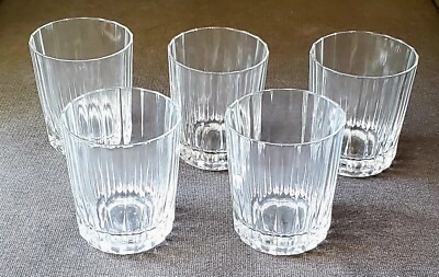 (5) Pasabahce Turkish Double Old Fashioned Glasses