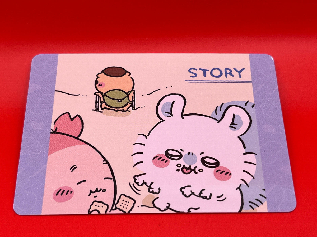 Momonga Furuhonya Kurimanju Chiikawa Committee Card No.15 Nagano
