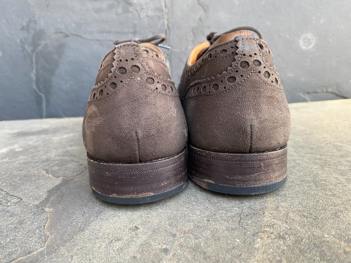 Church's Custom Grade Chetwynd Suede full brogue England Church's Custom Grade Chetwynd Suede full brogue England