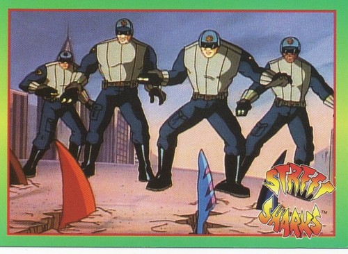 Tarjetas coleccionables individuales Street Sharks - Street Sharks Holofoil - Imagen 71 de 130