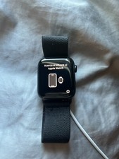Apple Watch SE (2022) 44mm Midnight Aluminum Case with Sport Band, M/L (GPS +...