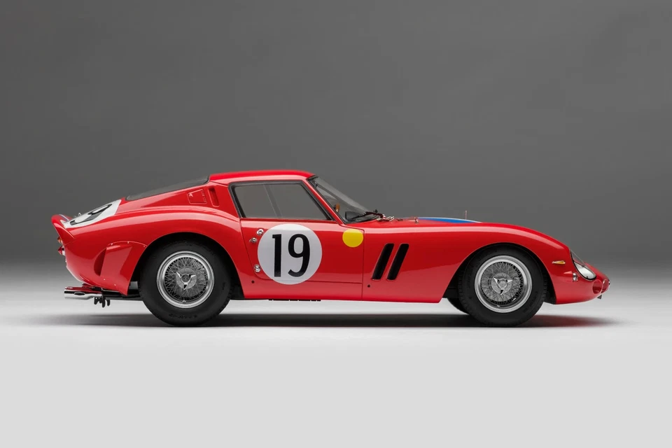 Nuevo coche modelo Amalgama Ferrari 250 GTO 24H Le Mans #19 1962 1:18 rojo M5903 KidBX Foto 3 de 4