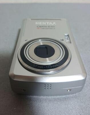PENTAX Digital Camera Optio E60 Silver 10.1 MP 3x Optical Zoom