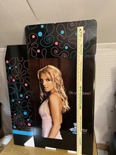 RARE-05-Britney Spears-Curious The Fragrance-18”X 24” End-Cap Store Display Box