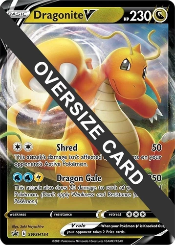 Dragonite V SWSH154 Jumbo Cards
