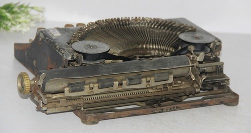 1920s Vintage & Antique Foreign Pays Commercial Machine à Écrire, U.S.A 8617 - Afbeelding 5 van 8