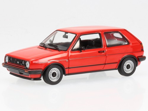 VW Golf Rabbit 2 GTI 1985 2door red diecast modelcar 943054124 Minichamps 1:43 - 第 1/4 張圖片