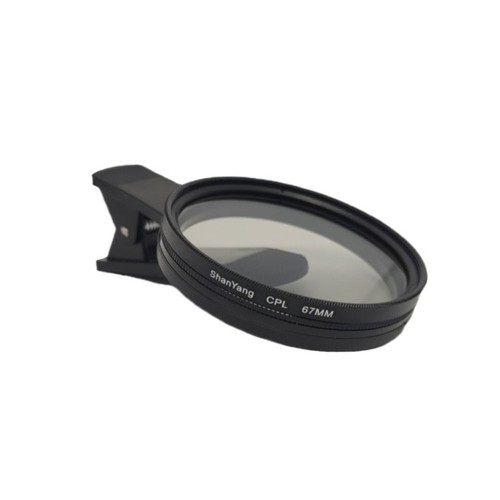 with Clip CPL Camera Lens Filter 52mm 67mm Phone Filter for All Phone - Picture 7 of 9