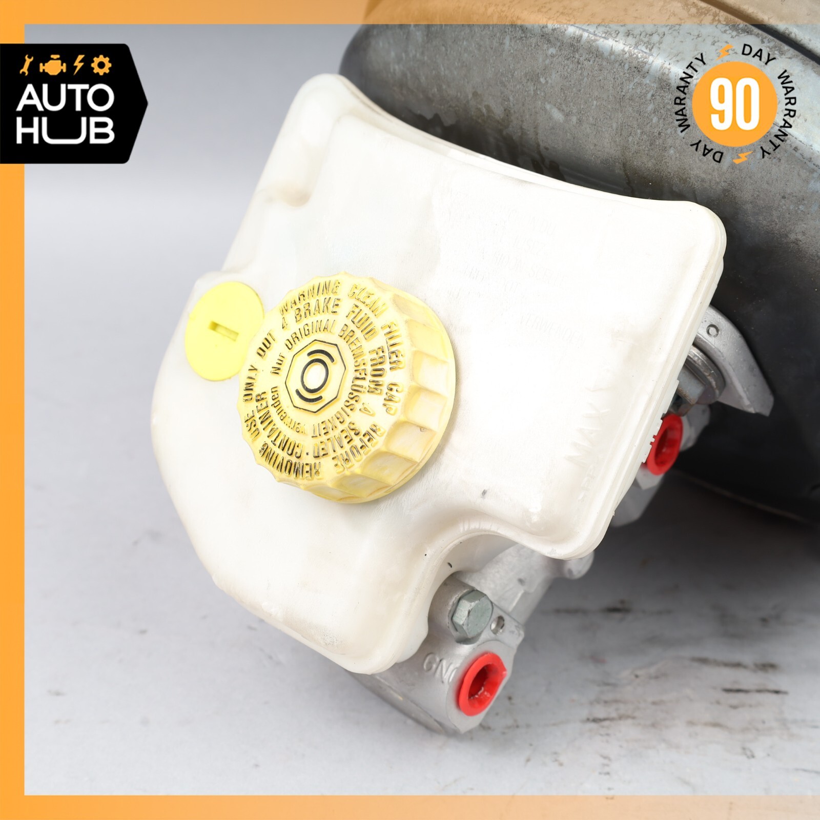 03-13 Bentley Continental GT Flying Spur Brake Booster Master Cylinder OEM 36k