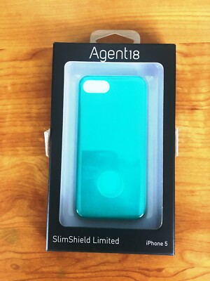 Agent 18 Slim Shield Limited Hard Protective Cover for  I Phone 5  NEW 